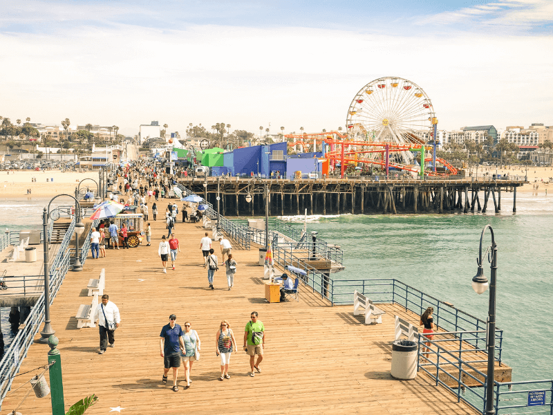 Santa Monica Pier - Route 66 Planner - Plan the Perfect Roadtrip